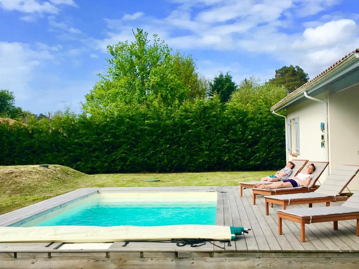 La Villa Landaise Sainte-Eulalie-en-Born Luaran gambar
