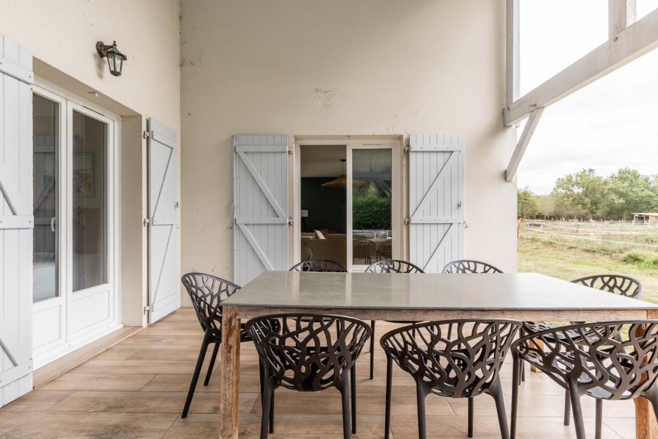 La Villa Landaise Sainte-Eulalie-en-Born Luaran gambar